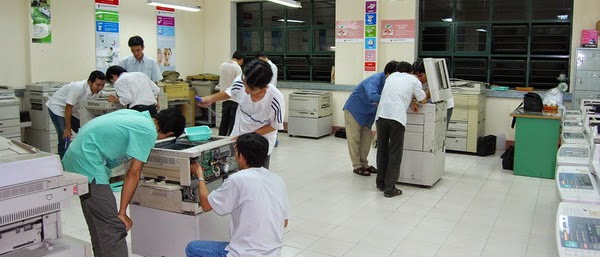 dạy sửa máy photocopy